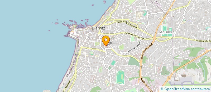 localisation de l'entreprise MADAME ELISABETH DUCOUSSO à BIARRITZ