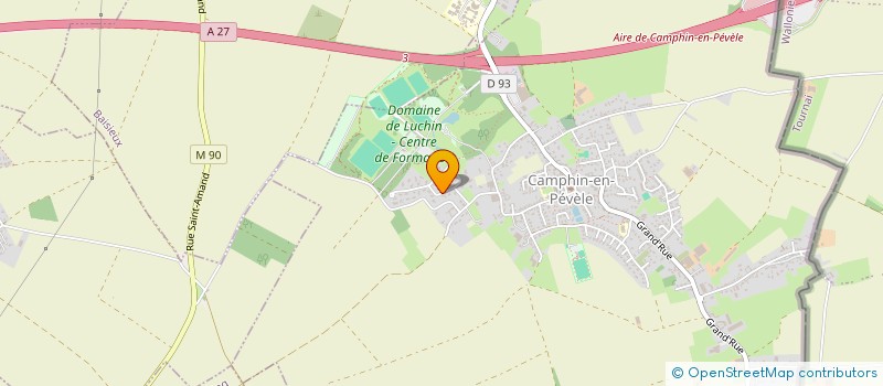 localisation de l'entreprise MADAME ELISABETH DUJARDIN à CAMPHIN-EN-PEVELE