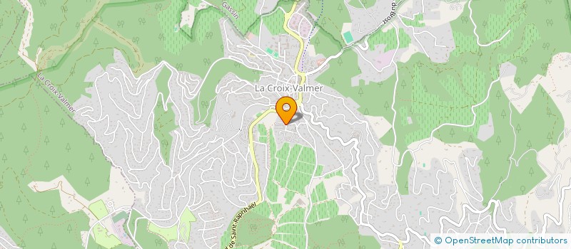 localisation de l'entreprise MADAME ELISABETH DUMONT  LA CROIX-VALMER