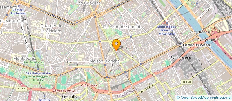 localisation de l'entreprise MADAME ELISABETH DUONG  PARIS