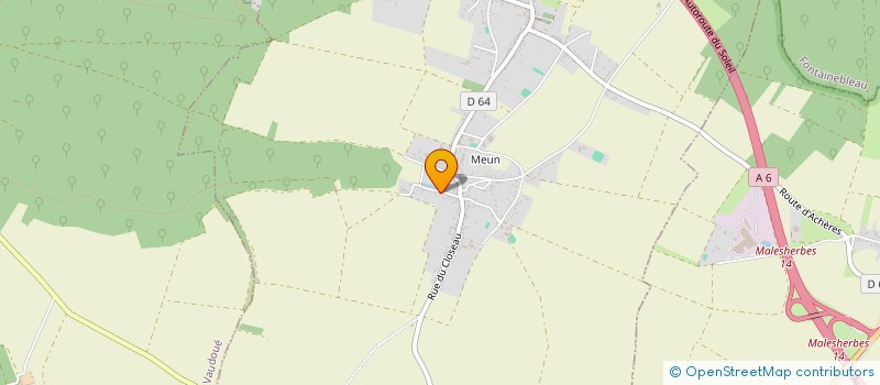 localisation de l'entreprise MADAME ELISABETH DURET  ACHERES-LA-FORET