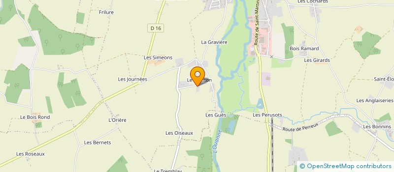 localisation de l'entreprise MADAME ELISABETH EDOUARD à CHARNY OREE DE PUISAYE