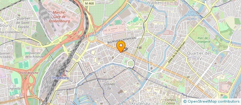 localisation de l'entreprise MADAME ELISABETH EHRESMANN à STRASBOURG