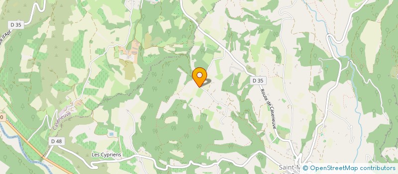 localisation de l'entreprise MADAME ELISABETH ELAMBERT  SAINT-MARTIN-DE-CASTILLON