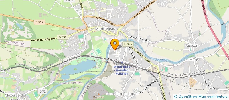 localisation de l'entreprise MADAME ELISABETH ELISABETH MONTOYA  GOURDAN-POLIGNAN