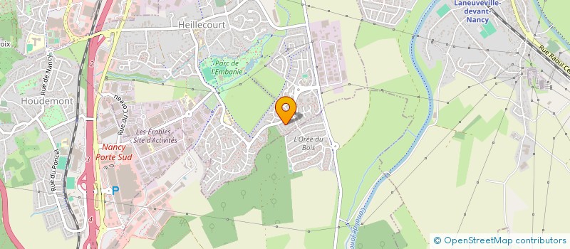 localisation de l'entreprise MADAME ELISABETH ESCHENLOHR à HEILLECOURT