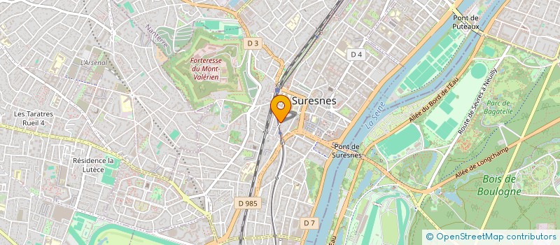 localisation de l'entreprise MADAME ELISABETH FABLE à SURESNES