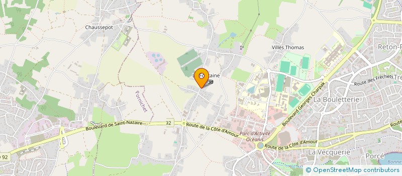 localisation de l'entreprise MADAME ELISABETH FALLECKER  SAINT-NAZAIRE