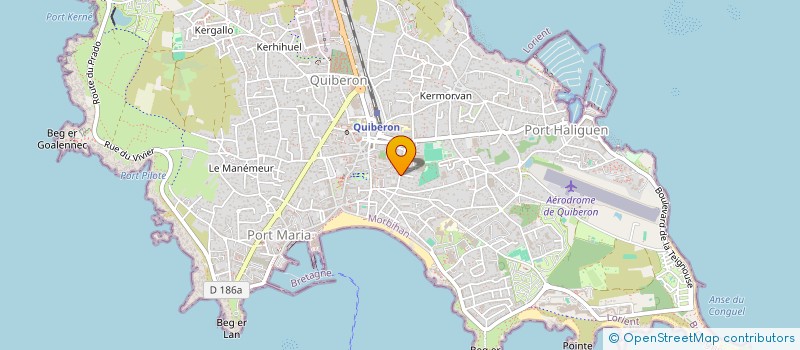 localisation de l'entreprise MADAME ELISABETH FARLOT à QUIBERON