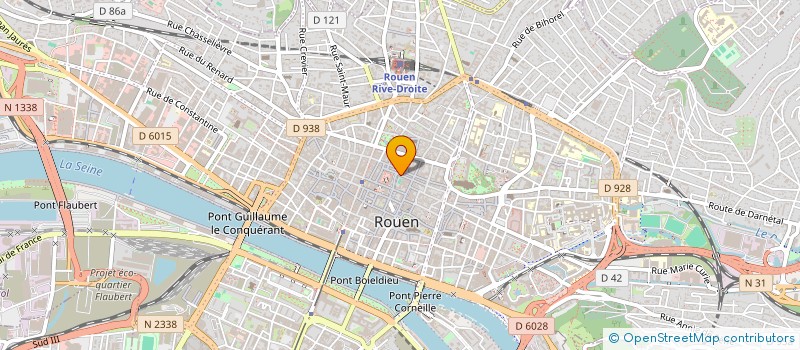 localisation de l'entreprise MADAME ELISABETH FAUVEL à ROUEN