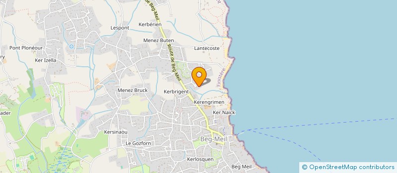 localisation de l'entreprise MADAME ELISABETH FEILLANT  TREFFIAGAT