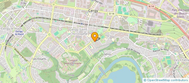 localisation de l'entreprise MADAME ELISABETH FENOUILLET  COURDIMANCHE