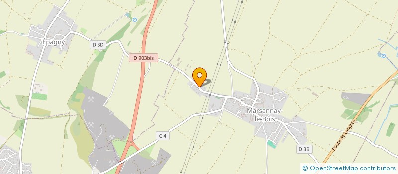 localisation de l'entreprise MADAME ELISABETH FERNANDES  MARSANNAY-LE-BOIS