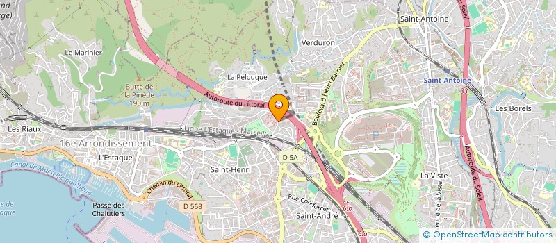 localisation de l'entreprise MADAME ELISABETH FERRE  MARSEILLE