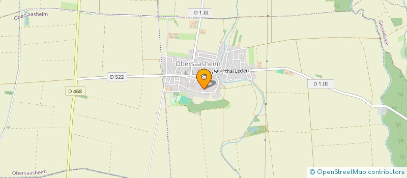 localisation de l'entreprise MADAME ELISABETH FETZER  OBERSAASHEIM