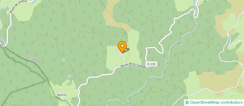 localisation de l'entreprise MADAME ELISABETH FIALON  MAZAN L'ABBAYE