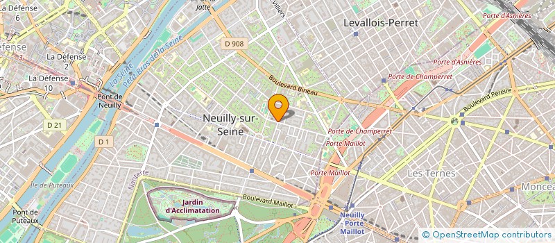 localisation de l'entreprise MADAME ELISABETH FILIOL DE RAIMOND à NEUILLY-SUR-SEINE