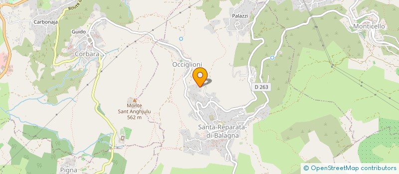 localisation de l'entreprise MADAME ELISABETH FILIPPINI à SANTA-REPARATA-DI-BALAGNA
