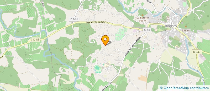 localisation de l'entreprise MADAME ELISABETH FIRMIN  ROGNES