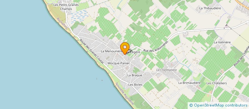 localisation de l'entreprise MADAME ELISABETH FLAMBARD  SAINT-PIERRE-D'OLERON