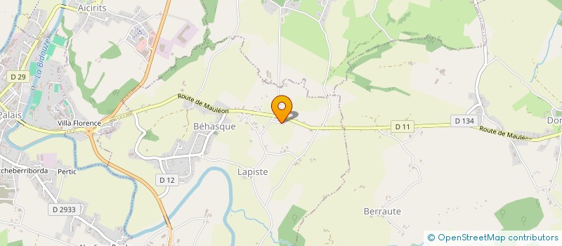 localisation de l'entreprise MADAME ELISABETH FONTAN  OREGUE