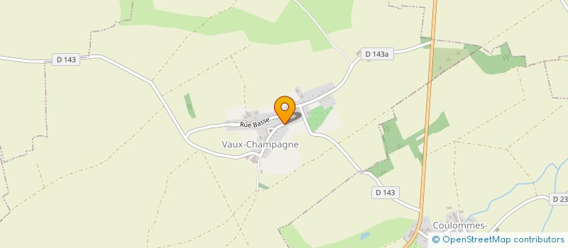 localisation de l'entreprise MADAME ELISABETH FOSSIER  VAUX-CHAMPAGNE