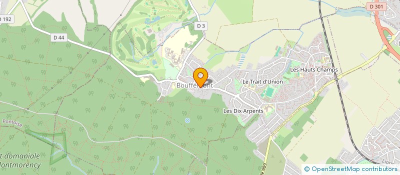 localisation de l'entreprise MADAME ELISABETH FOUCHE à BOUFFEMONT