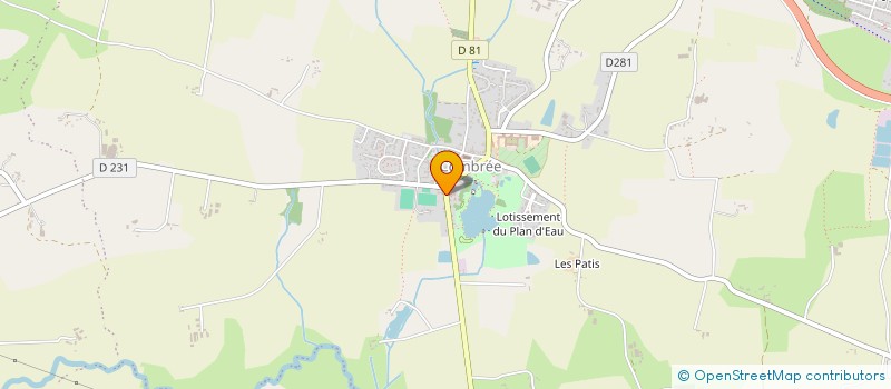 localisation de l'entreprise MADAME ELISABETH FOUGERE  ARMAILLE