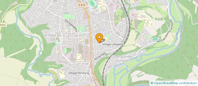 localisation de l'entreprise MADAME ELISABETH FRANCOIS  JOUE-LES-TOURS