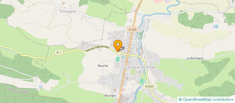 localisation de l'entreprise MADAME ELISABETH FUENTES à LAVELANET