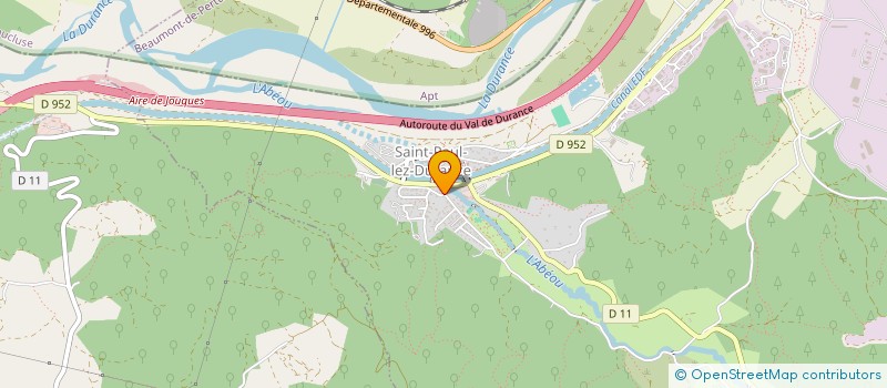 localisation de l'entreprise MADAME ELISABETH GACON  SAINT-PAUL-LEZ-DURANCE