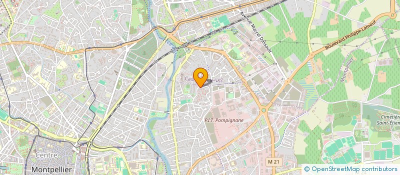 localisation de l'entreprise MADAME ELISABETH GAILLAC à MONTPELLIER
