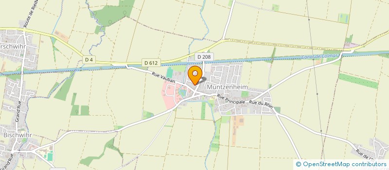 localisation de l'entreprise MADAME ELISABETH GALATI  FORTSCHWIHR