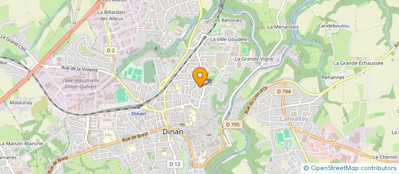 localisation de l'entreprise MADAME ELISABETH GAUDICHE à DINAN