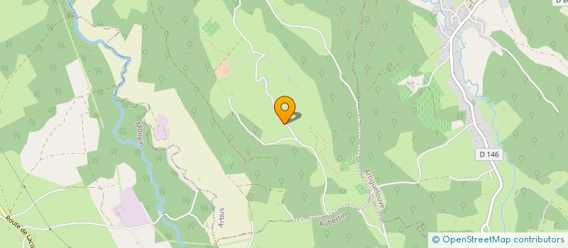 localisation de l'entreprise MADAME ELISABETH GAURRAT  ARBUS