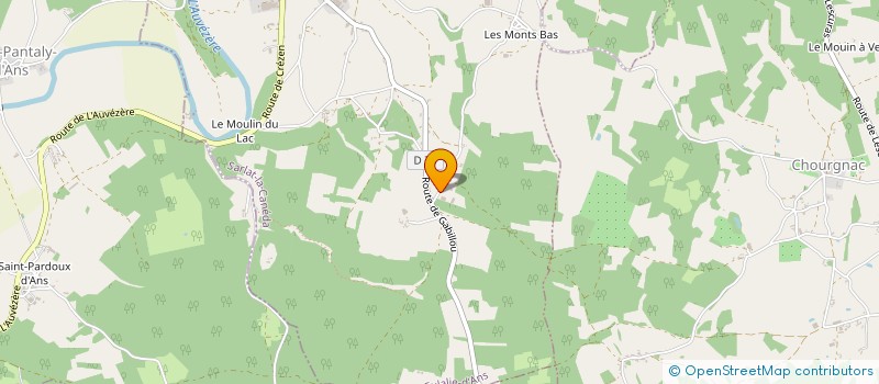 localisation de l'entreprise MADAME ELISABETH GEYER  STE-EULALIE D ANS