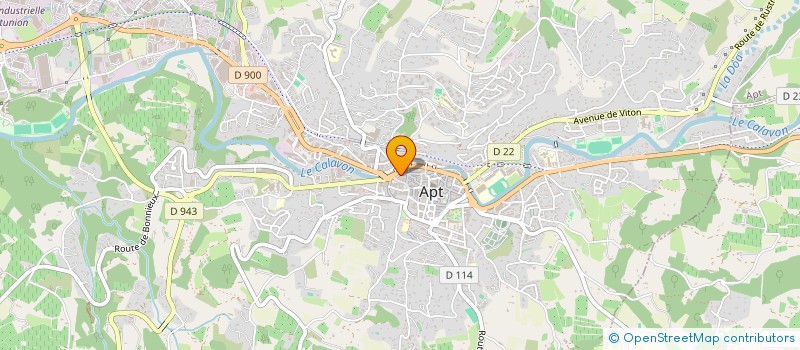 localisation de l'entreprise MADAME ELISABETH GILDARD à APT