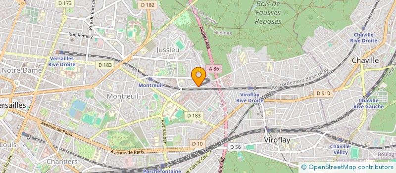 localisation de l'entreprise MADAME ELISABETH GIOVANNONI à VERSAILLES