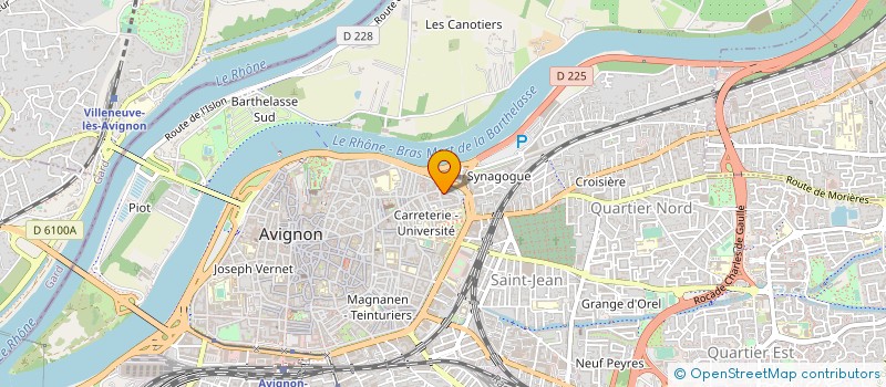 localisation de l'entreprise MADAME ELISABETH GIRY  AVIGNON