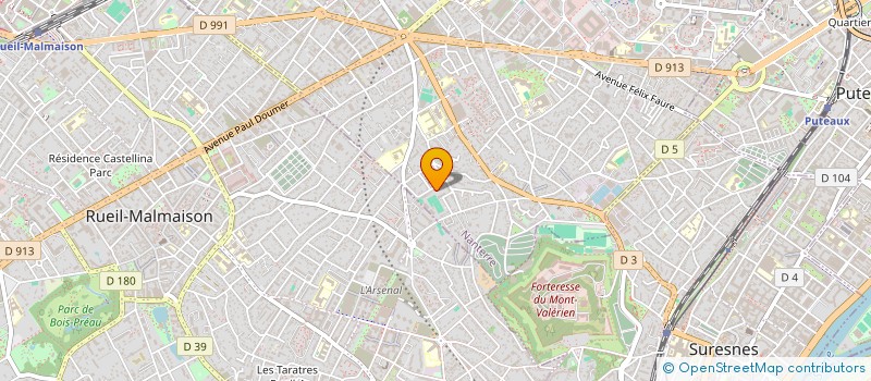 localisation de l'entreprise MADAME ELISABETH GOMES à NANTERRE
