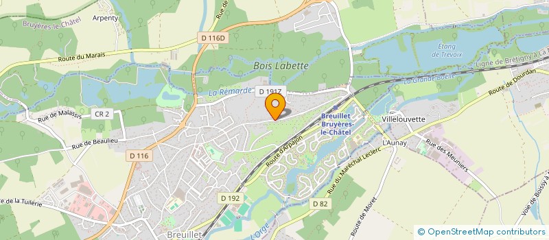 localisation de l'entreprise MADAME ELISABETH GONCALVES PIRES  BREUILLET