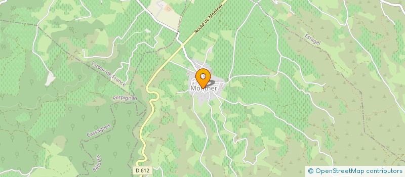 localisation de l'entreprise MADAME ELISABETH GONZALES  MONTNER