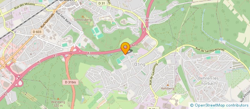 localisation de l'entreprise MADAME ELISABETH GORZOLKA  TING