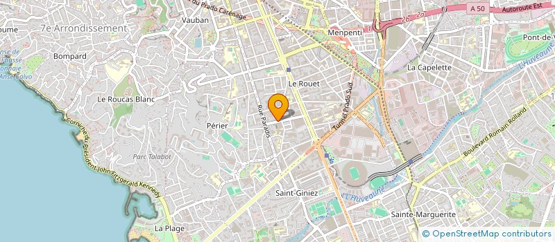 localisation de l'entreprise MADAME ELISABETH GOURION à MARSEILLE
