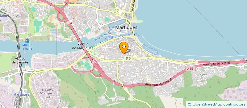 localisation de l'entreprise MADAME ELISABETH GRAND  MARTIGUES