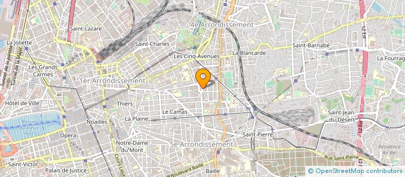 localisation de l'entreprise MADAME ELISABETH GRANGER à MARSEILLE