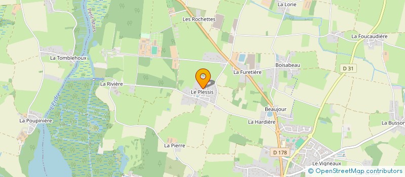 localisation de l'entreprise MADAME ELISABETH GRIEU  PETIT-MARS