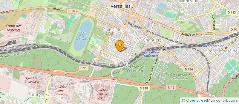 localisation de l'entreprise MADAME ELISABETH GRIMS à VERSAILLES