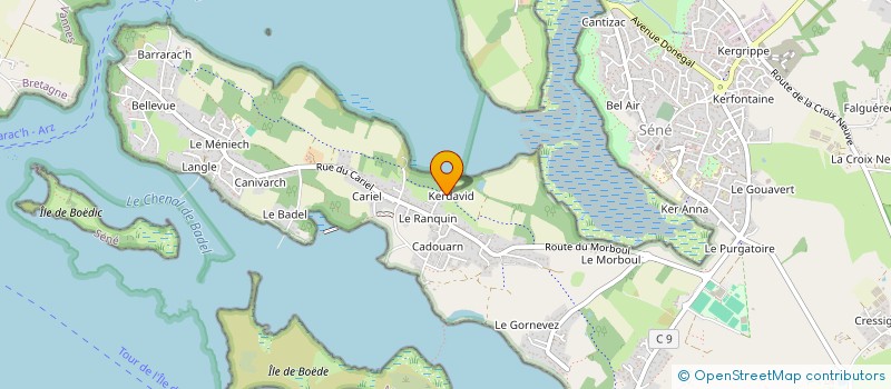 localisation de l'entreprise MADAME ELISABETH GROSSIN à SENE