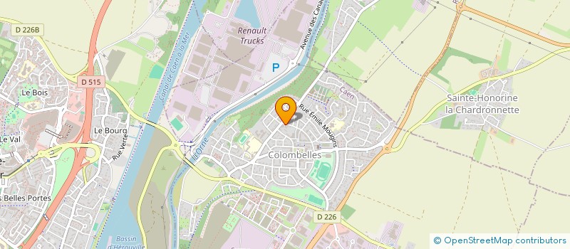 localisation de l'entreprise MADAME ELISABETH GUILLERM  METEREN